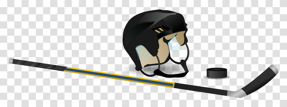 Hockey Equipment Clipart, Helmet, Apparel, Label Transparent Png