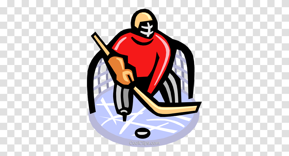 Hockey Goalie Royalty Free Vector Clip Art Illustration, Person, Human, Gondola, Boat Transparent Png