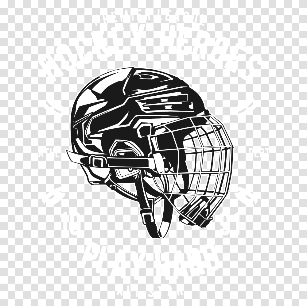 Hockey Helmet Hockey Helmet Art Design, Poster, Advertisement, Sport Transparent Png