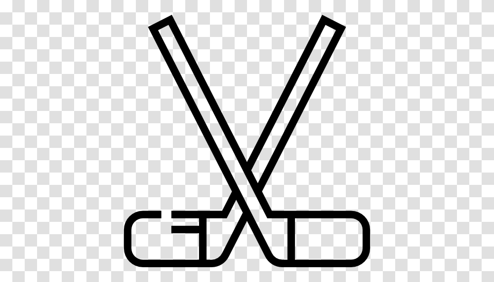 Hockey Icon, Shovel, Triangle, Stick Transparent Png