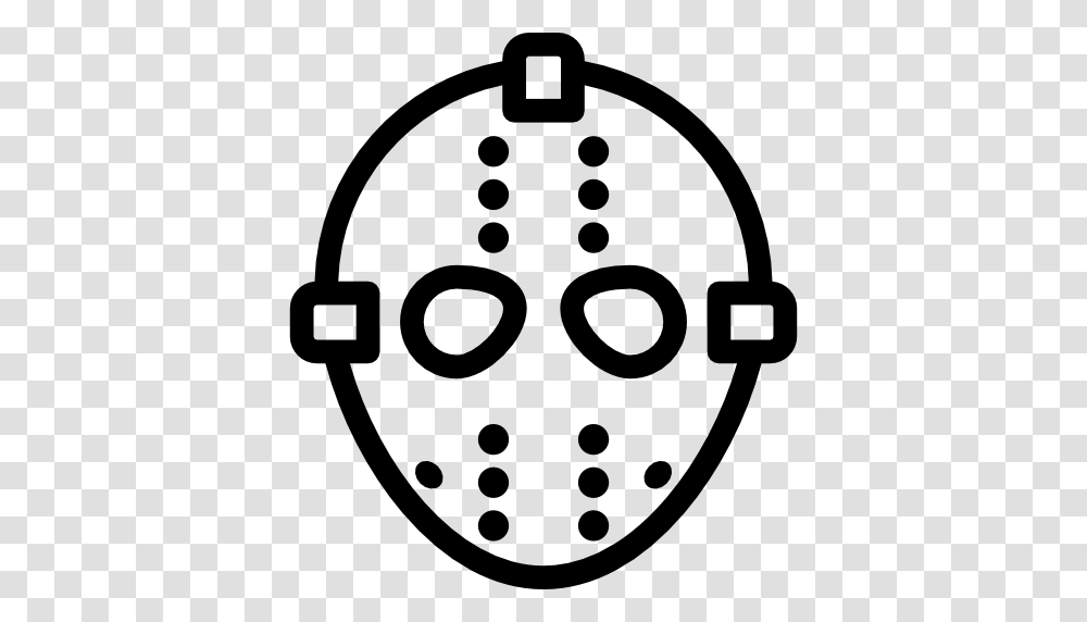 Hockey Mask, Stencil, Label, Grenade Transparent Png