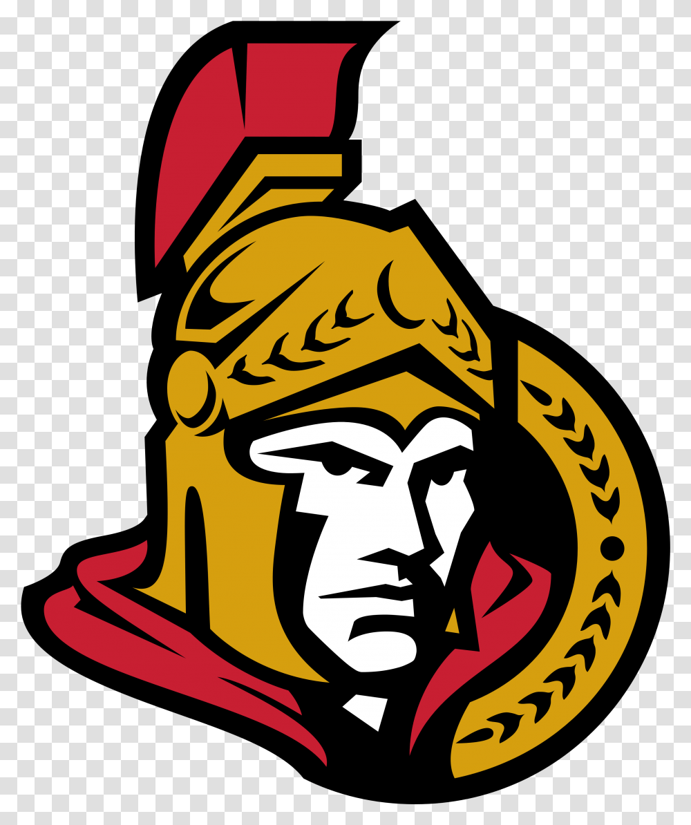 Hockey Net Ottawa Senators Logo, Label, Trademark Transparent Png