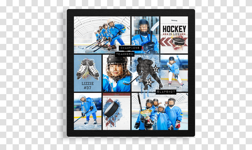 Hockey Panel Ski, Helmet, Person, People Transparent Png