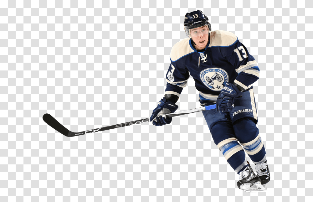 Hockey Player Cam Atkinson, Person, Helmet, People Transparent Png