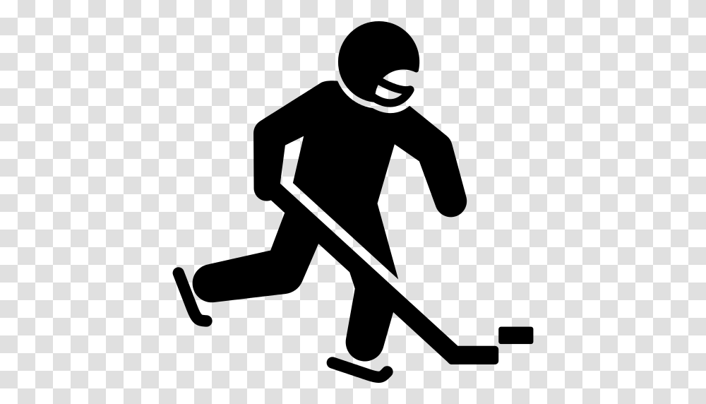 Hockey Player Icon, Gray, World Of Warcraft Transparent Png