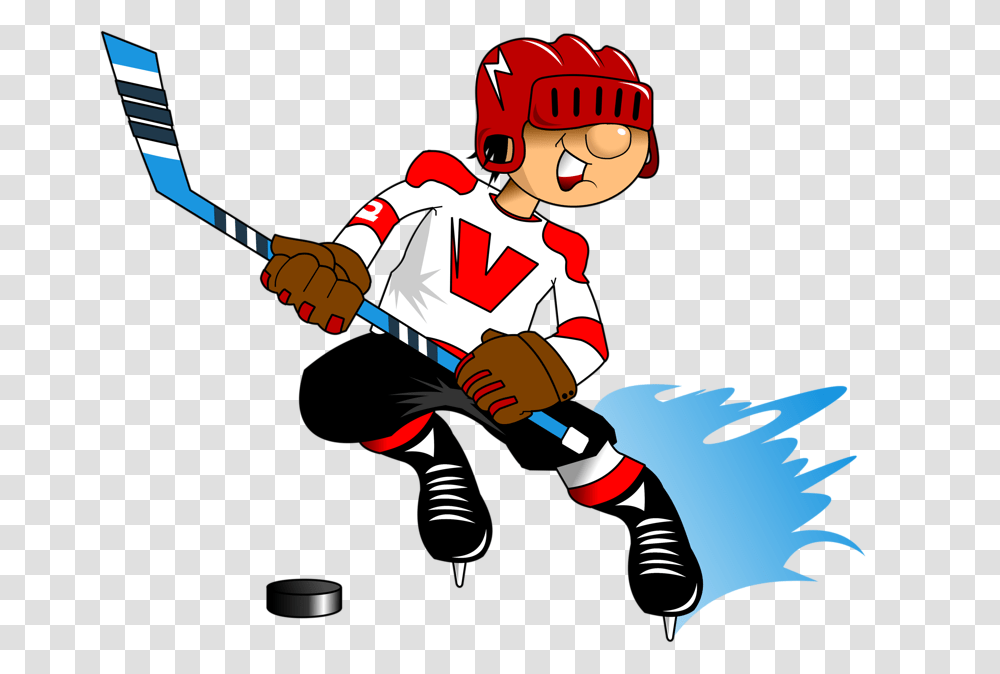 Hockey Player In White, Person, Human, People, Team Sport Transparent Png