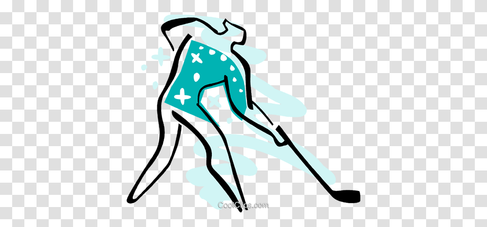 Hockey Player Royalty Free Vector Clip Art Illustration, Outdoors, Nature, Drawing, Animal Transparent Png