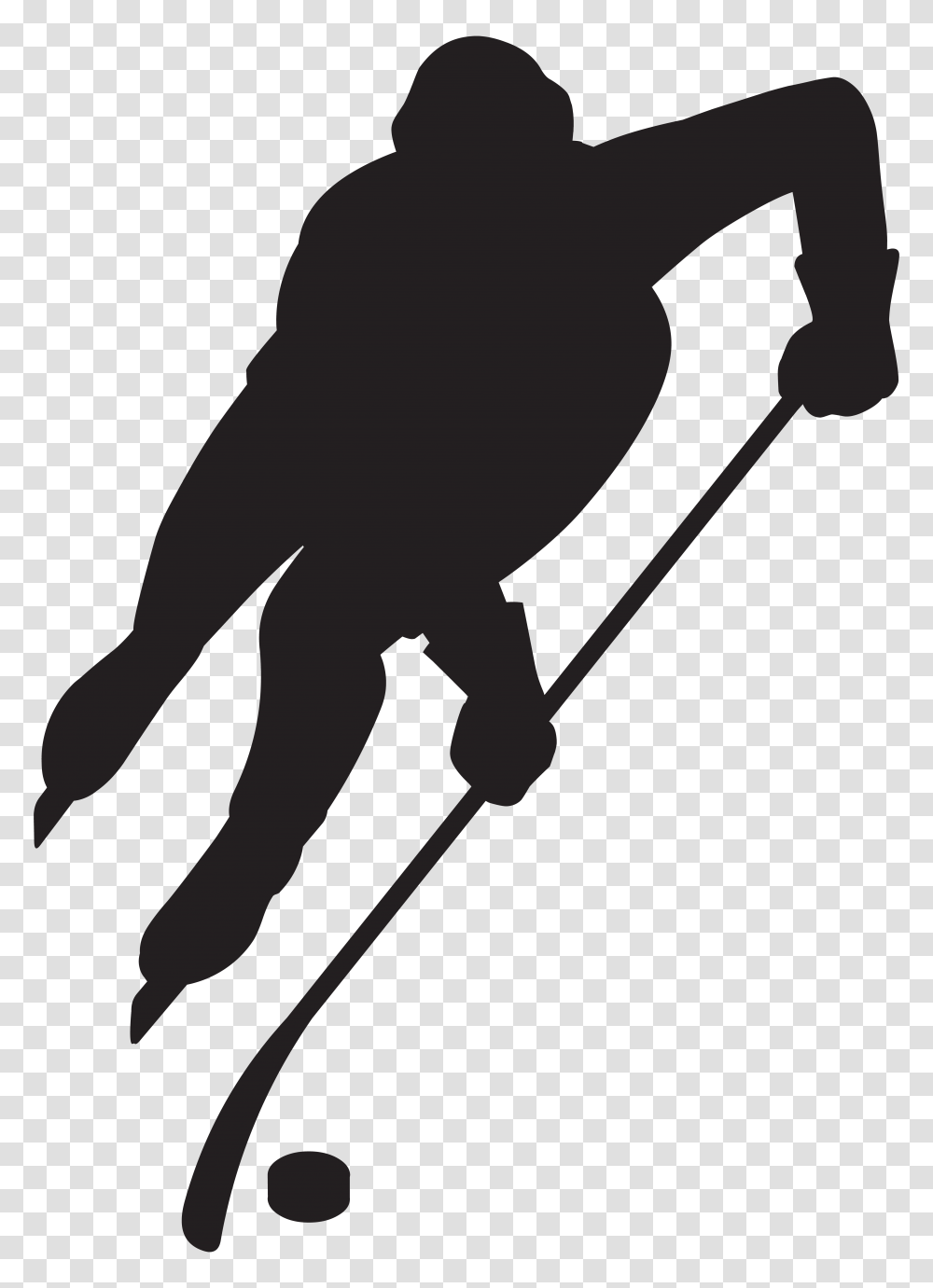 Hockey Player Silhouette Clip Art Gallery, Cross, Logo Transparent Png