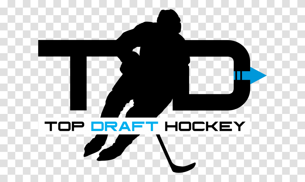 Hockey Player Silhouette Top Draft Hockey, Person, Human, Ninja, Sport Transparent Png
