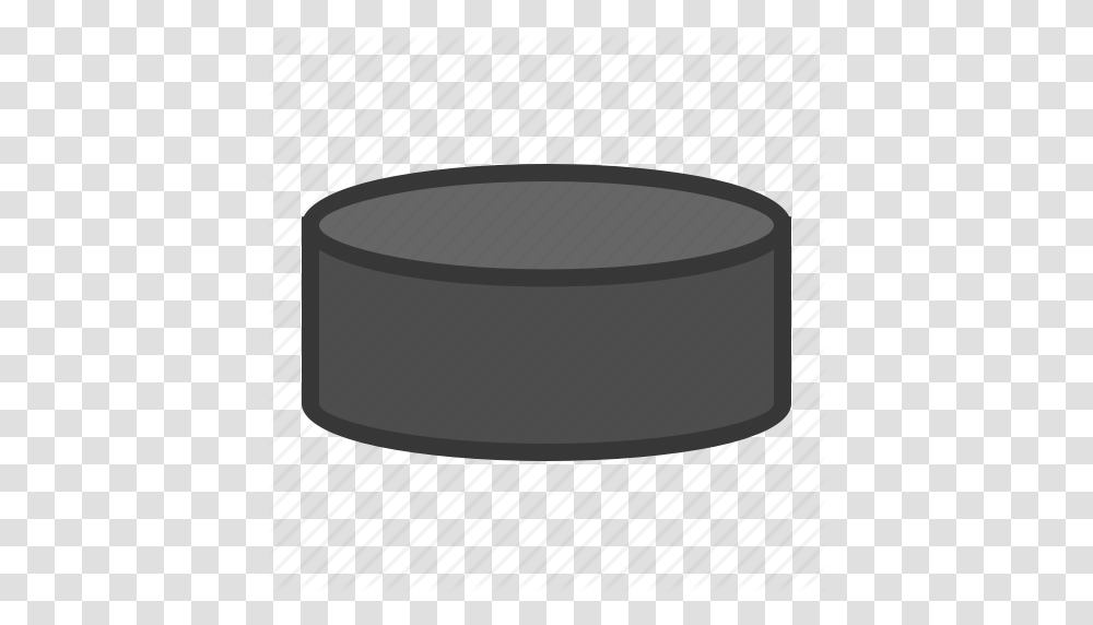 Hockey Puck Sport Sports Sports Equipment Icon, Tape, Cylinder, Tabletop, Furniture Transparent Png