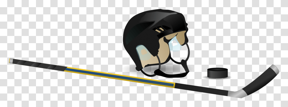 Hockey Stick And Helmet, Apparel, Outdoors, Animal Transparent Png