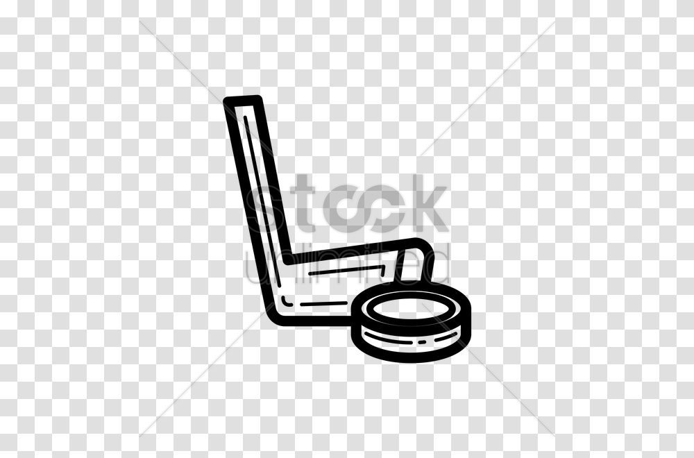 Hockey Stick And Puck Vector Image, Sport, Arrow Transparent Png