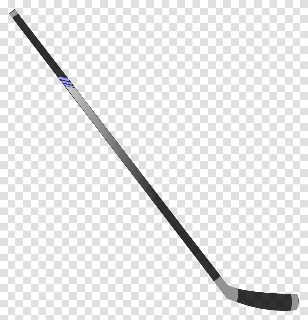 Hockey Stick Outline Hockey Stick, Sword, Blade, Weapon, Weaponry Transparent Png