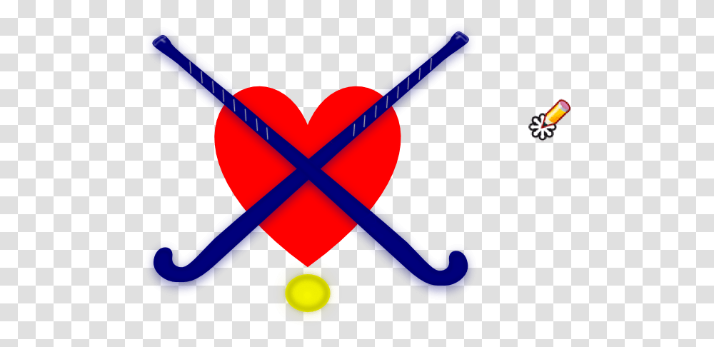 Hockey Sticks Blue With Heart Clip Art Vector Field Hockey Sticks Transparent Png