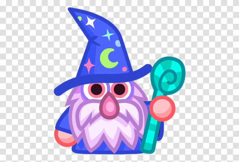 Hocus The Wonky Wizard Hocus Moshling, Clothing, Apparel, Party Hat Transparent Png
