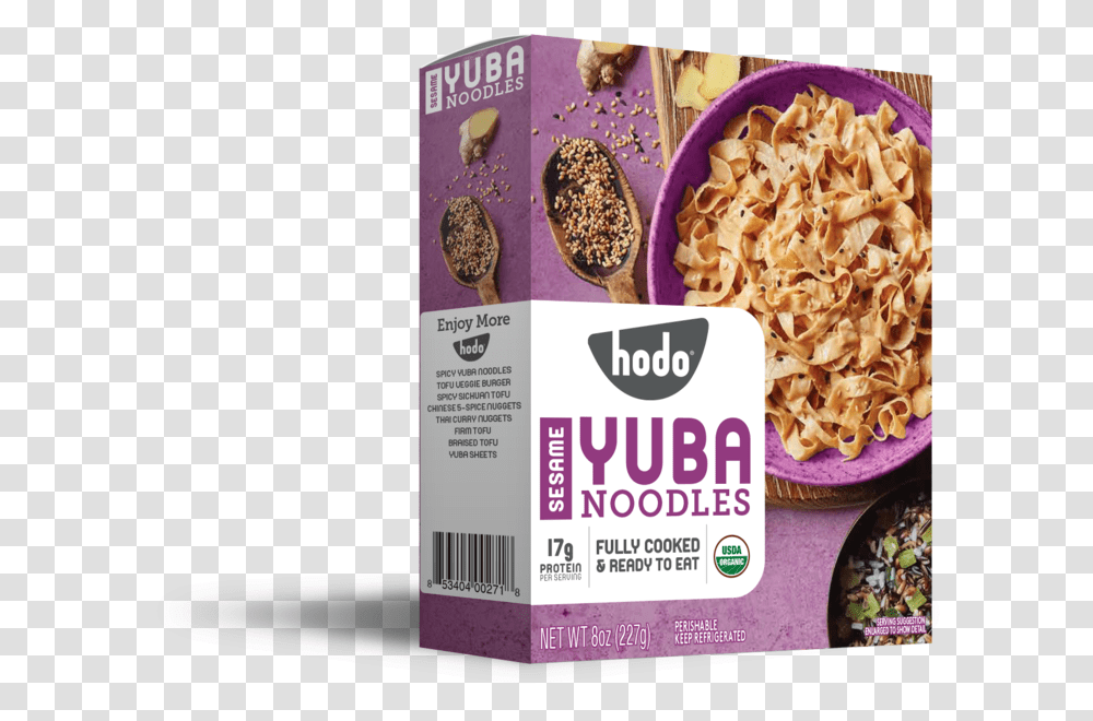 Hodo Yuba 3d Front Yuba Noodles Whole Foods, Plant, Pasta, Advertisement, Bird Transparent Png