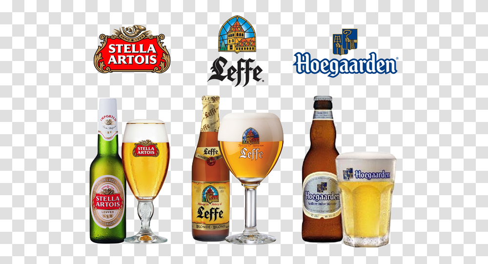 Hoegaarden Beer, Alcohol, Beverage, Glass, Beer Glass Transparent Png
