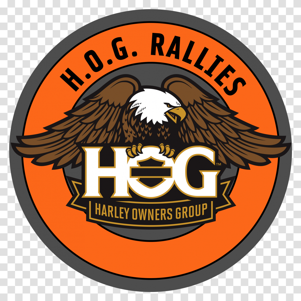Hog Rider Harley Owners Group, Logo, Symbol, Trademark, Emblem Transparent Png