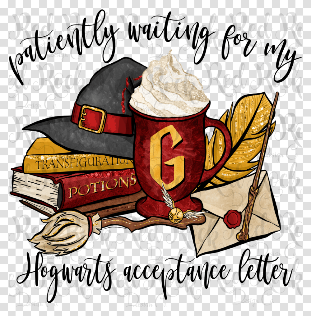 Hogwarts Acceptance Letter, Cream, Dessert, Food, Creme Transparent Png