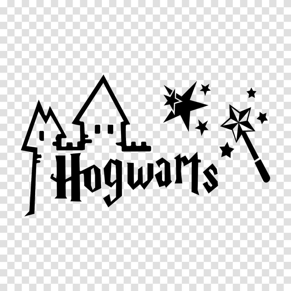 Hogwarts Clipart, Stencil, Star Symbol Transparent Png