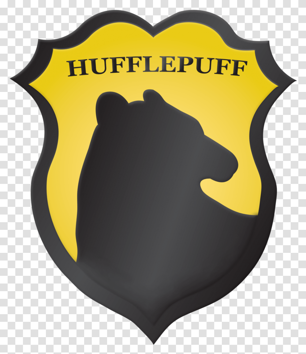 Hogwarts Crest Background Simple Hufflepuff Crest, Logo, Trademark, Badge Transparent Png