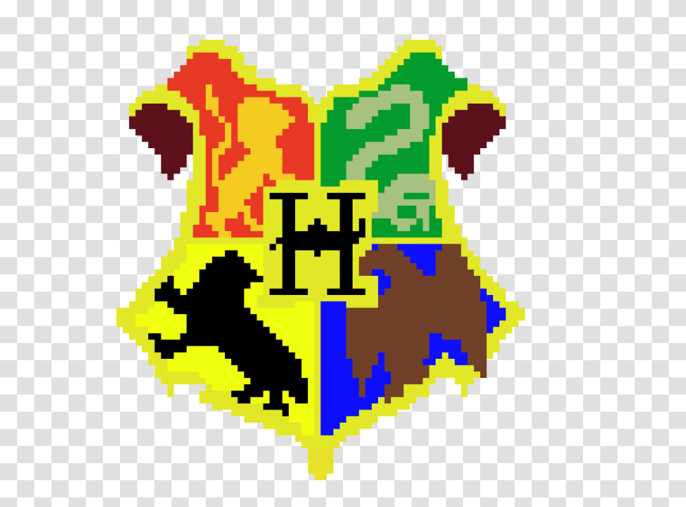 Hogwarts Crest Pixel Art Maker, Number Transparent Png