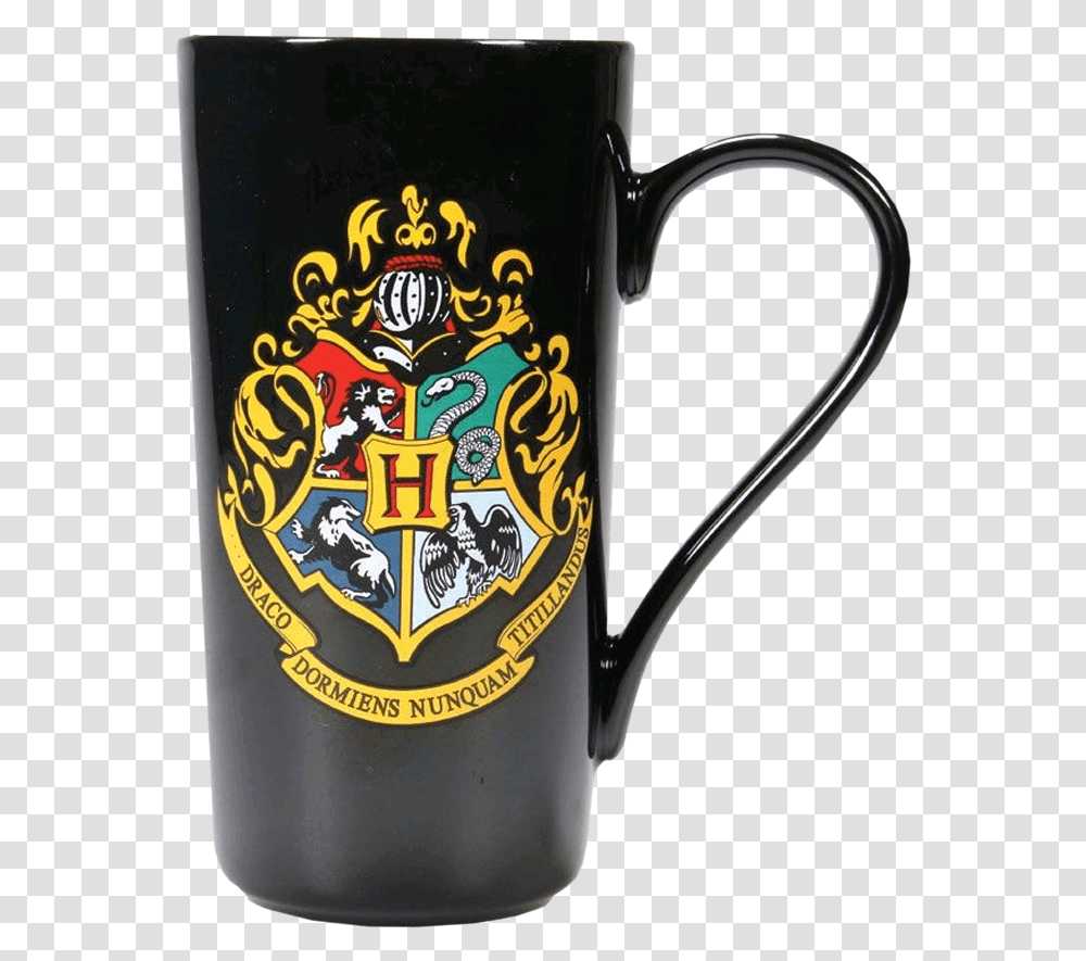 Hogwarts Latte Mug Harry Potter Hogward T Shert, Stein, Jug, Beer, Alcohol Transparent Png