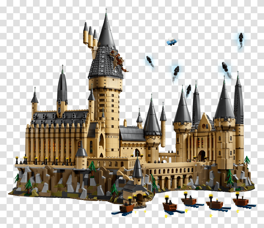 Hogwarts Lego Castle 2018, Building, Spire, Tower, Architecture Transparent Png