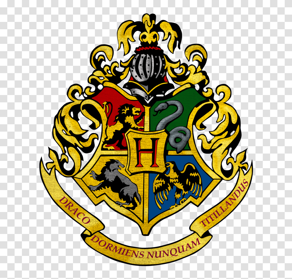Hogwarts Logo, Emblem, Trademark, Poster Transparent Png