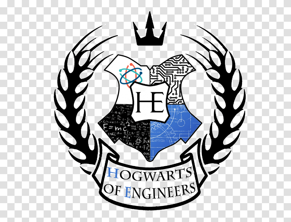 Hogwarts Of Engineers, Label, Logo Transparent Png