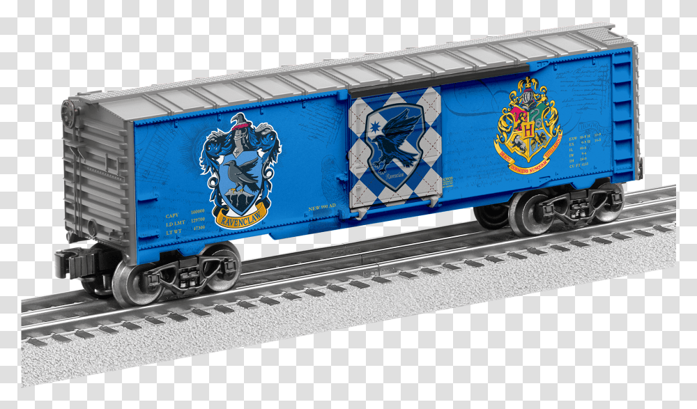 Hogwarts Ravenclaw Boxcar Thomas And Friends Lionel Box Cars, Shipping Container, Vehicle, Transportation, Freight Car Transparent Png