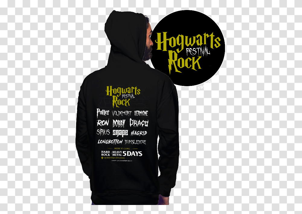 Hogwarts Rock Festival The Worlds Favorite Shirt Shop Shirtpunch, Apparel, Sweatshirt, Sweater Transparent Png