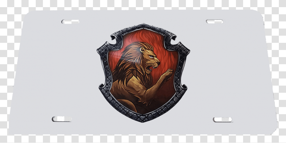 Hogwarts School Of Wizardry Gryffindor House License Plate Tablet Computer, Armor, Shield Transparent Png