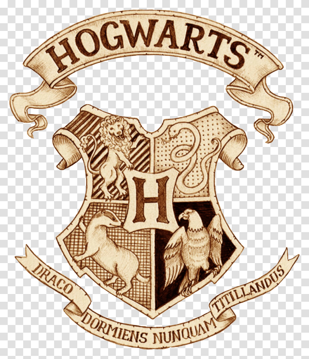 Hogwarts Seal, Logo, Trademark, Emblem Transparent Png