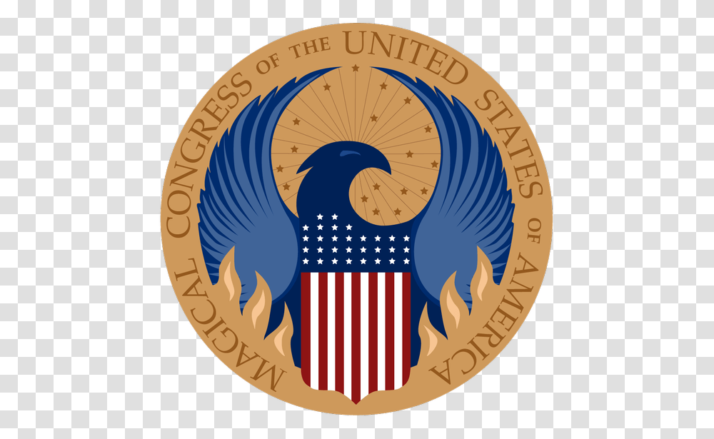 Hogwarts Seal United States Macusa, Logo, Trademark, Emblem Transparent Png