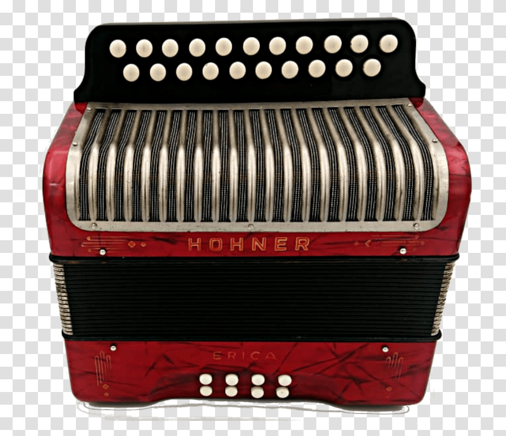 Hohner Erica Accordion, Musical Instrument, Grille Transparent Png