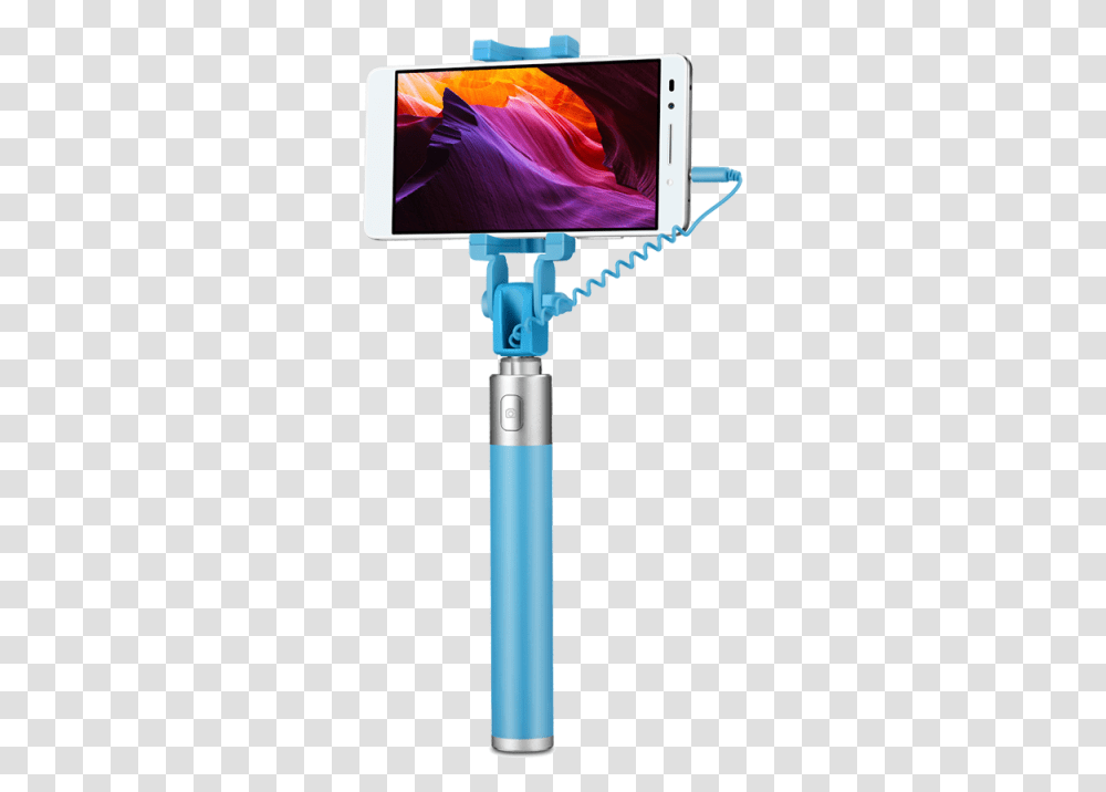 Hohonor Selfie Stick Blue ProfileTitle Hohonor, Monitor, Screen, Electronics, Display Transparent Png