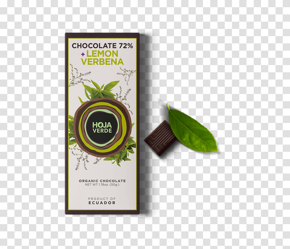 Hoja Hoja Verde Chocolates, Label, Bottle, Plant Transparent Png
