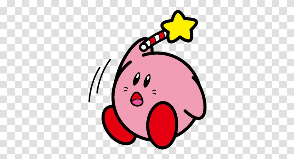 Holding A Magic Stick Flying Kirby, Label, Text, Plant, Food Transparent Png