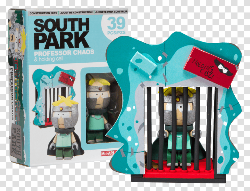 Holding Cell Construction Set By Mcfarlane Toys Professor Chaos Lego, Electrical Device, Robot Transparent Png