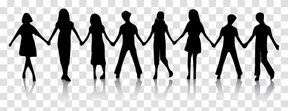 Holding Hands Silhouette People Holding Hands, Person, Human Transparent Png