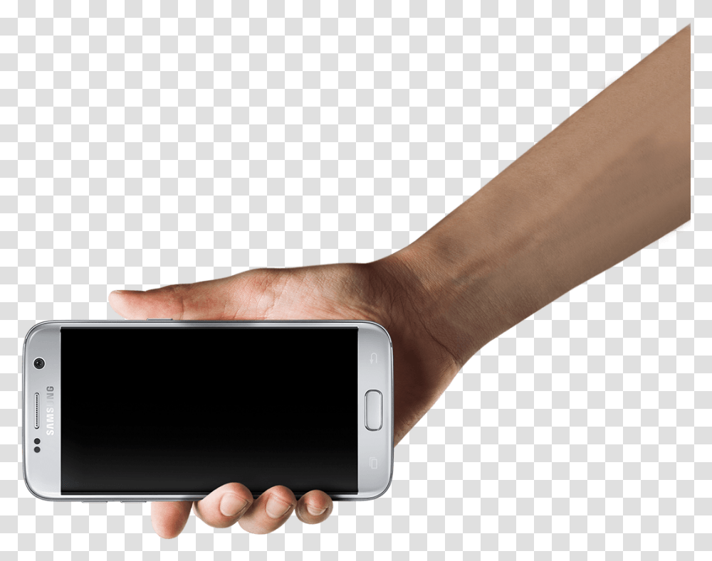 Holding Phone Hand Holding Mobile Horizontal, Mobile Phone, Electronics, Cell Phone, Person Transparent Png
