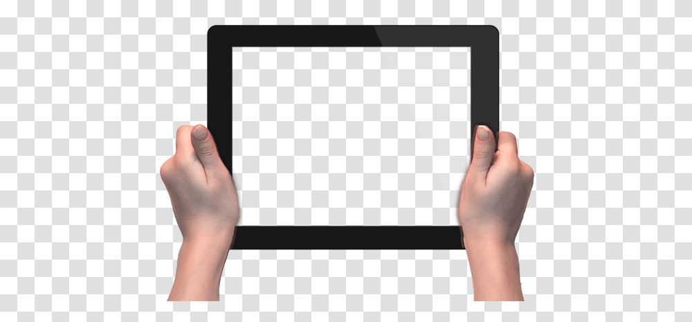 Holding Tablet, Electronics, Person, Human, Hand Transparent Png