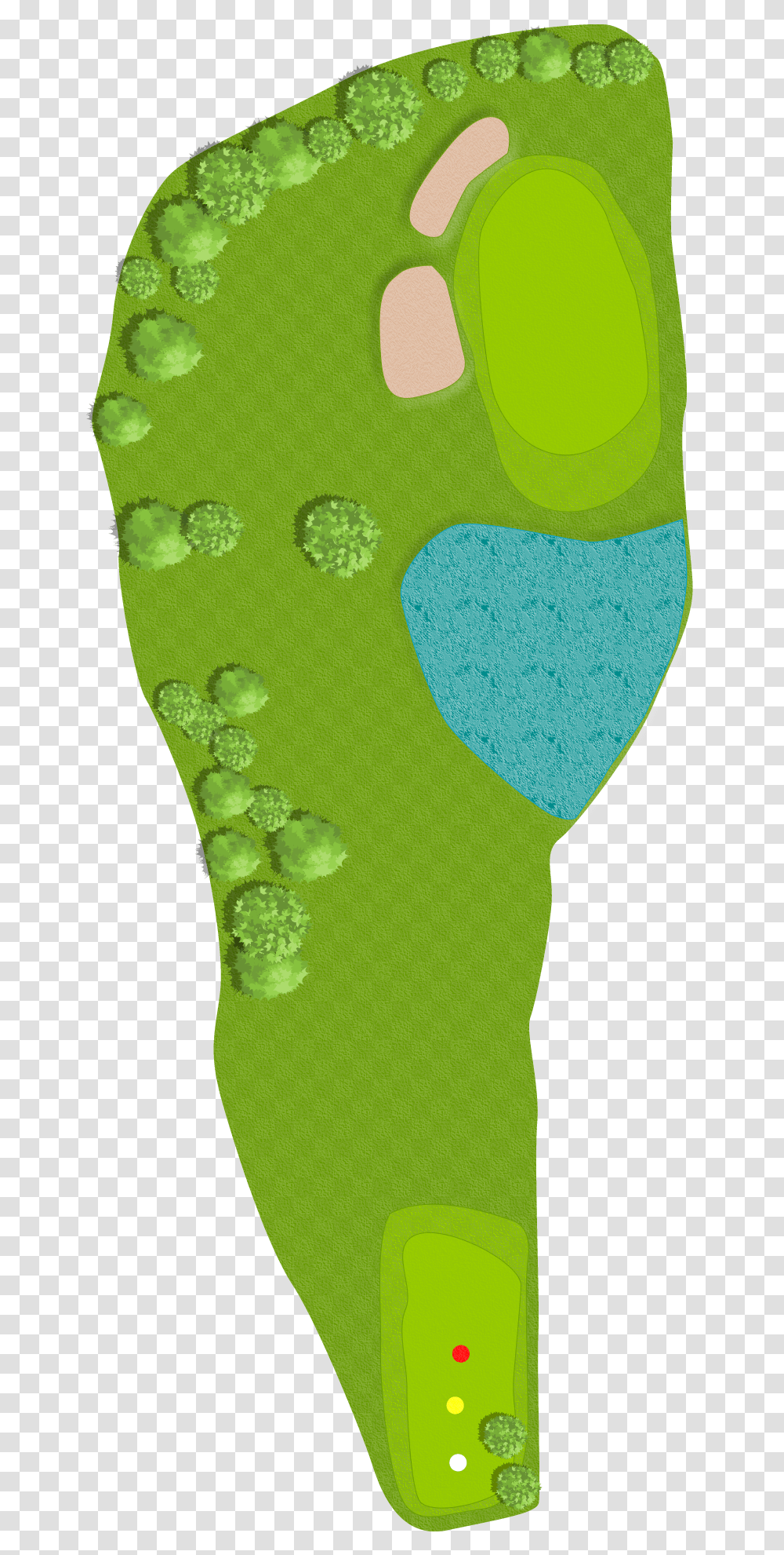 Hole By Hole Illustration, Green, Plant, Footprint Transparent Png