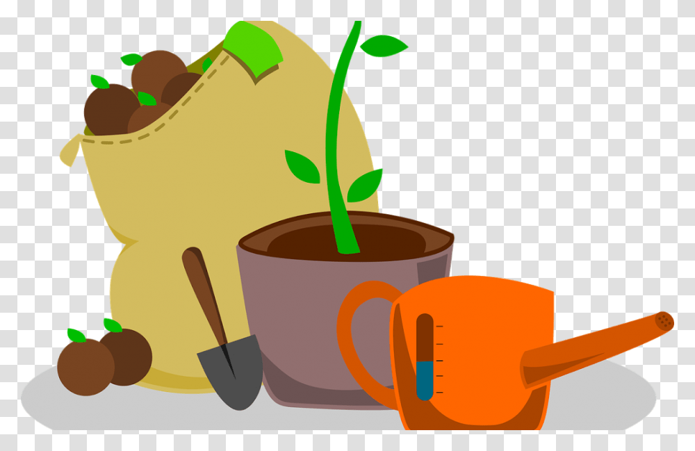 Hole Clipart Garden Soil, Plant, Sprout, Cup, Flower Transparent Png