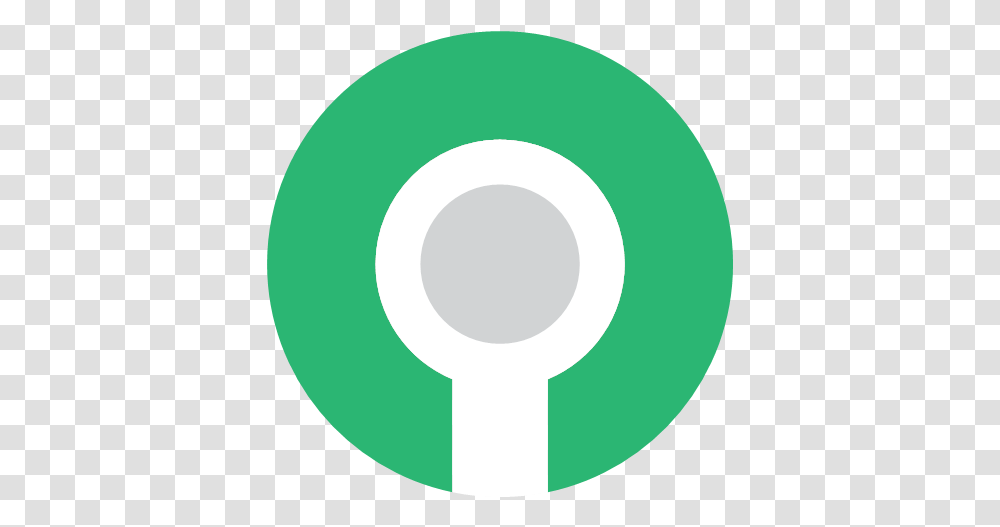 Hole Key Keyhole Icon Greenline, Magnifying, Disk Transparent Png