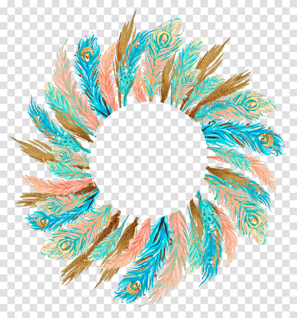 Hole Magpie Feather Transprent Free, Pattern, Ornament Transparent Png