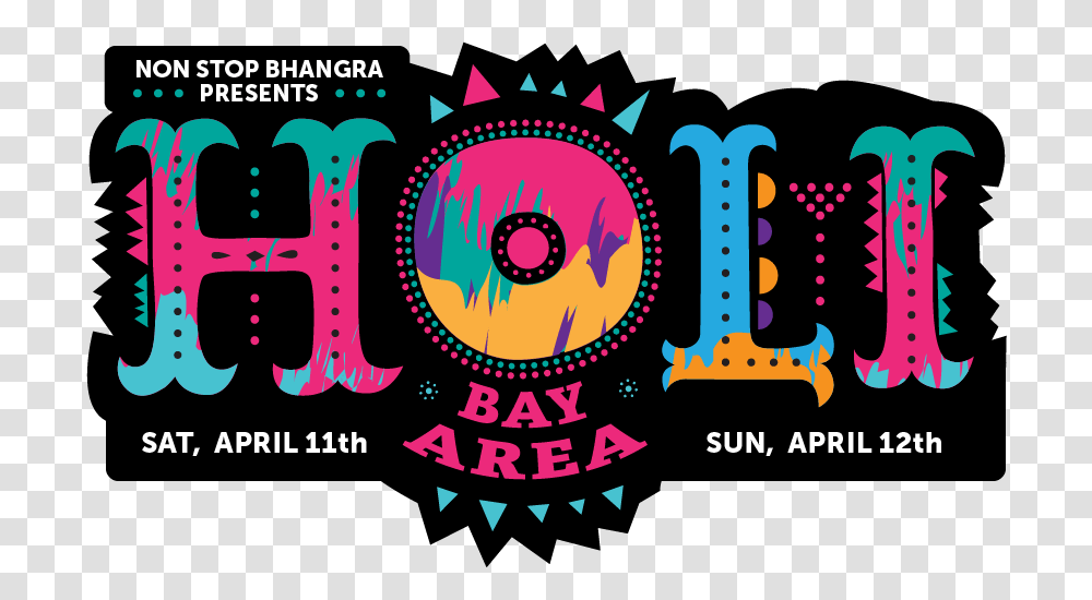 Holi Bay 2020 Mark Graphic Design, Label, Poster, Advertisement Transparent Png