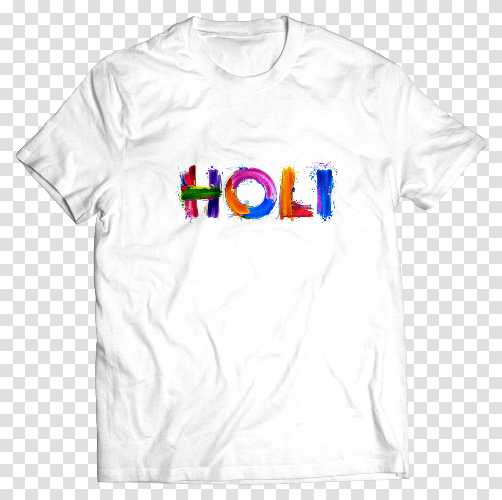 Holi Colors, Apparel, T-Shirt, Person Transparent Png