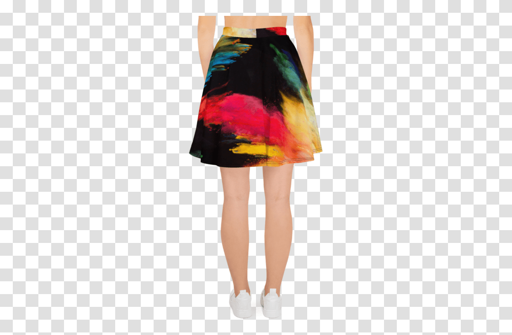 Holi Colour Splash, Skirt, Person, Dress Transparent Png